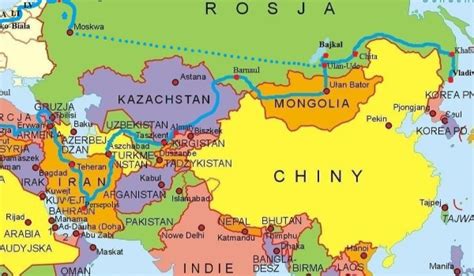 Mapa Azji Panstwa I Stolice | Mapa Przystanków