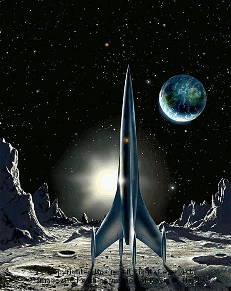 Rocket Art Retro Rocket Space Rocket Space Fantasy Sci Fi Fantasy