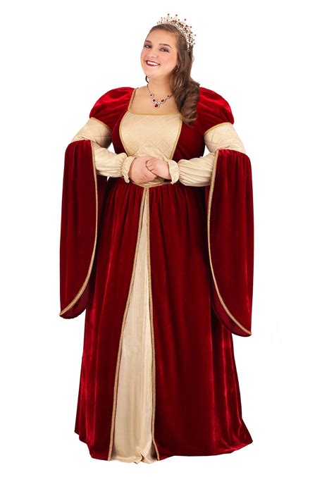 plus size regal renaissance queen women s costume