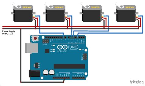 Servo Motor Arduino Uno Circuit Pastormuscle