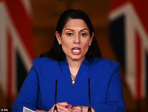 Priti Patel Vows To Crack Down On Crime With Gps And Alcohol Tags For Offenders Daily Mail Online