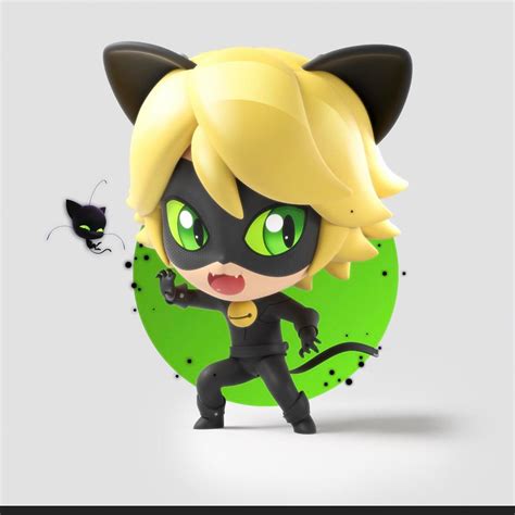 Chibi Chat Noir Miraculous Ladybug Photo 40342317 Fanpop