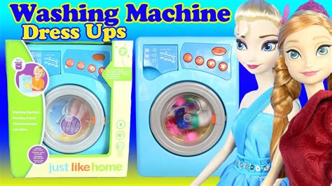 Just like home microwave oven toy kitchen set cooking. JUST LIKE HOME WASHING MACHINE Toy Play Dress Up Doll ...