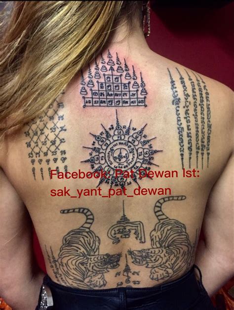 Sak Yant Tattoo Salve Geometric Tattoo Tatting Girl Armadillo Cambodian Tattoo Khmer