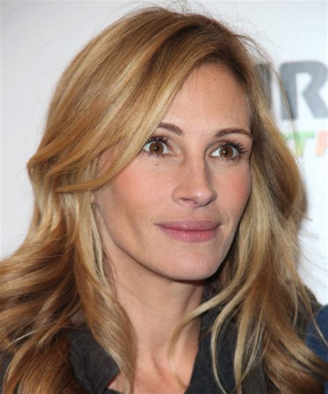 Julia Roberts Long Wavy Blonde Hairstyle With Light Blonde Highlights