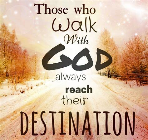 Walk With God Quotes Inspiration