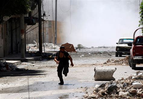 Syrian Fighting Reported Escalating In Aleppo And Damascus The New York Times