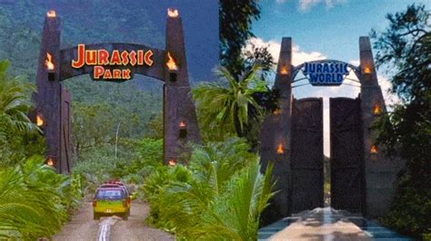 Jurassic Park Jurassic World Gate Jurassic World 2015 Jurassic Park