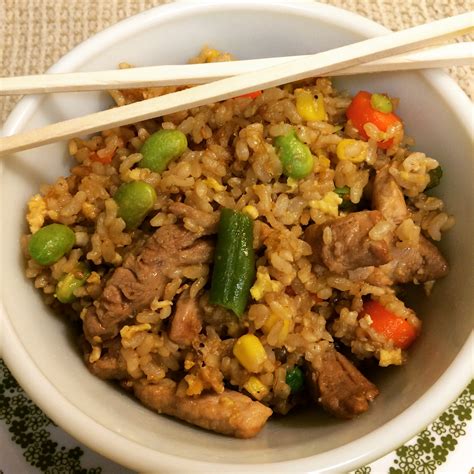 Restaurant Style Pork Fried Rice — The Weekday Gourmet