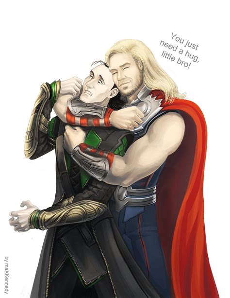 Lol He Really Does Thor X Loki Thor Loki