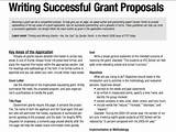 Sample Grant Proposals For Schools Photos
