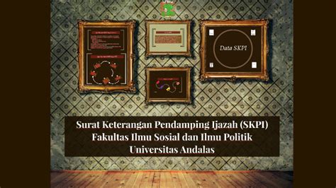 Surat Keterangan Pendamping Ijazah Skpi Tribun Desa