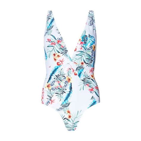 Twist Tropical Print Swimsuit £28 A Summer Swimsuit That Flatters And