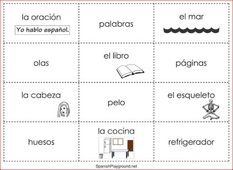 Spanish Sentence Building Games Spanish Playground