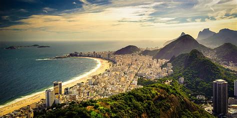 Hd Wallpaper Brazil Copacabana Beach Rio De Janeiro Coast