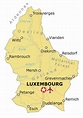 Map of Luxembourg - GIS Geography