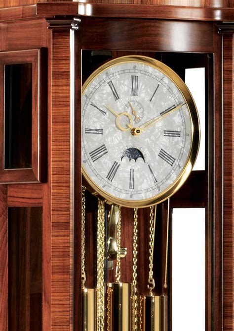 Elise Grandfather Clock Walnut Vogue Clock Sales