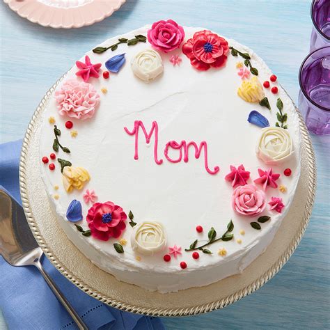 Prepare mouth watering mother's day cakes recipe for mom on mother's day 2011. Circle of Love Mother's Day Cake | Wilton