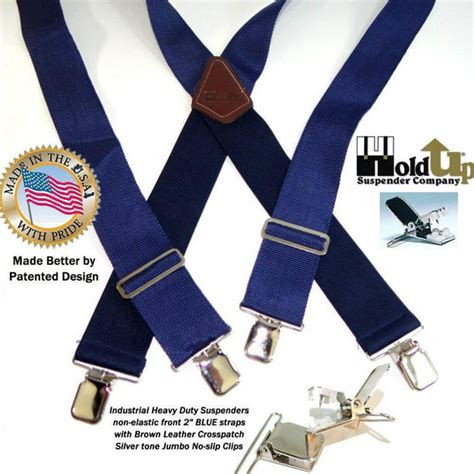 Holdup Suspender Holdup Suspender Company Dark Blue Industrial Heavy