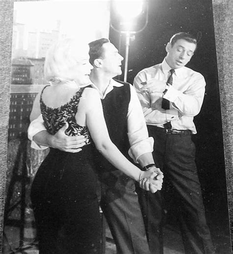 Marilyn With Gene Kelly And Yves Montand On The Set Of Let S Make Love