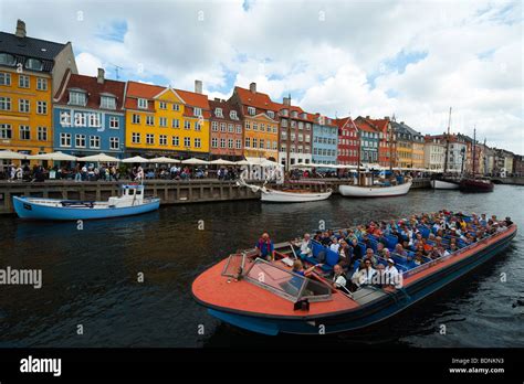 Nyhavn Copenhagen Denmark In Summer Stock Photo Royalty Free Image