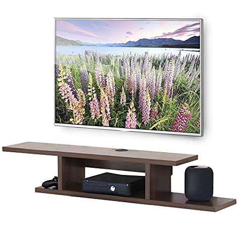 Fitueyes Floating Wall Mounted Tv Console Storage Shelf Modern Tv Stand