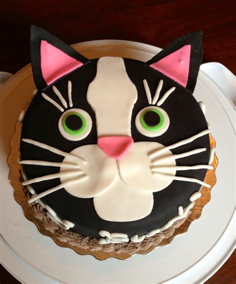 Cute Cat Cakes Bing Images Cat Birthday Cake Image Birthday Cake