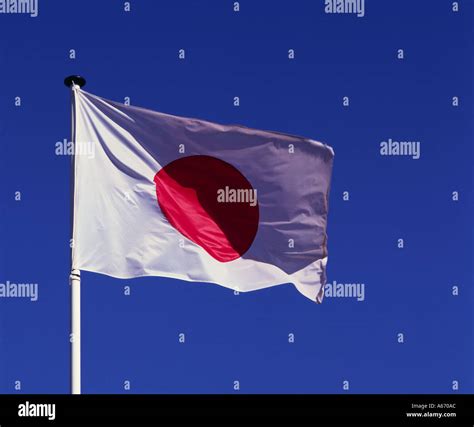 Japanese Flag Japan Stock Photo Alamy