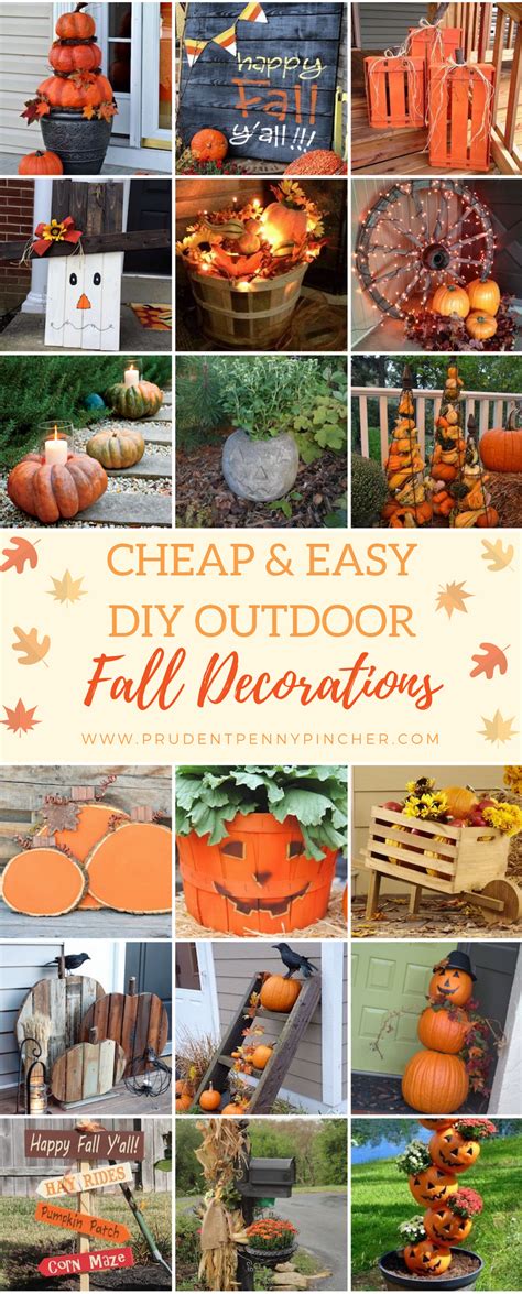 Easy Diy Outdoor Fall Decorations