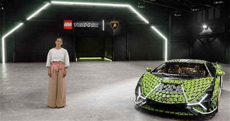 Lego Technic Builds Epic Life Size Lamborghini Sian Fkp 37 Replica