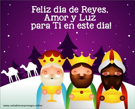 Feliz Día De Los Reyes Magos Carta De Los Reyes Magos