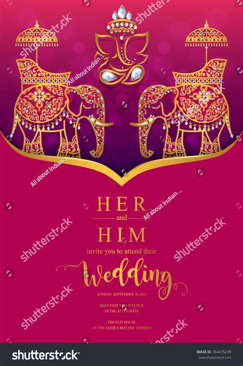 Creative Indian Wedding Invitation Cards Templates Free Download