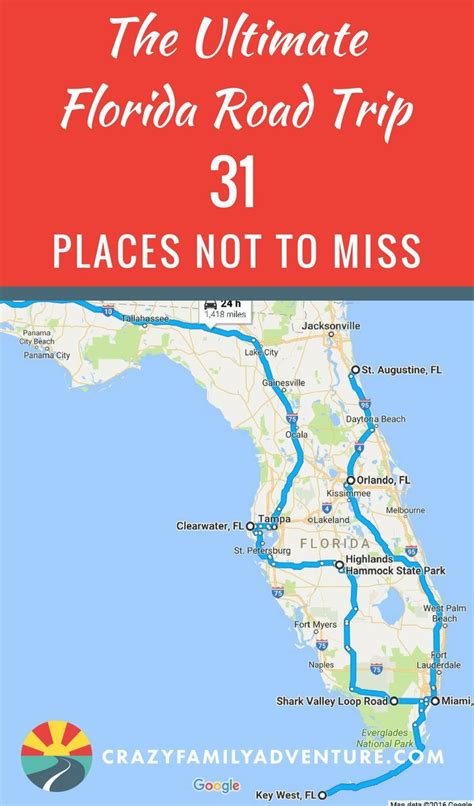 The Ultimate Florida Road Trip 31 Places Not To Miss Road Trip