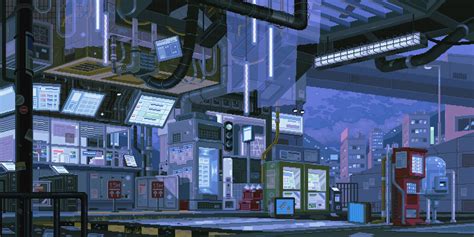 Pixel Art Future City