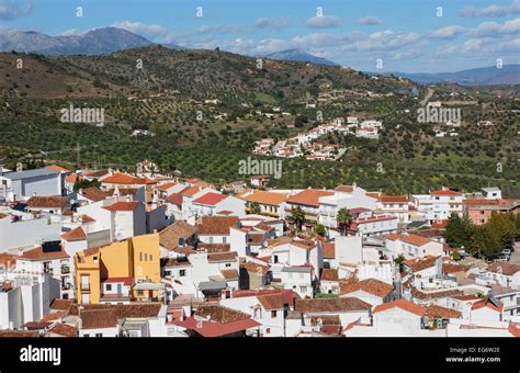 Monda Malaga Province Andalusia Southern Spain Typical White Washed