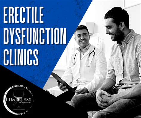 erectile dysfunction clinics limitless trt and aesthetics