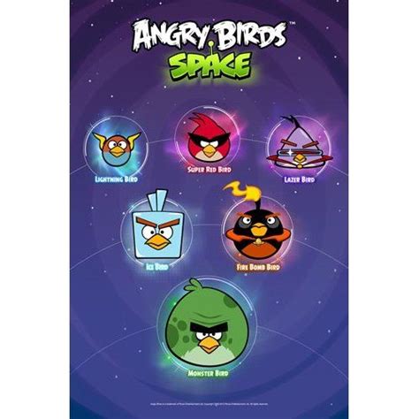 Angry Birds Space Birds Poster Angry Birds Angry Birds Movie Angry