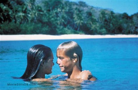 The Blue Lagoon Publicity Still Of Brooke Shields Christopher Atkins
