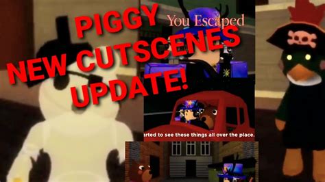 Piggy New Cutscenes And Skins Update Youtube