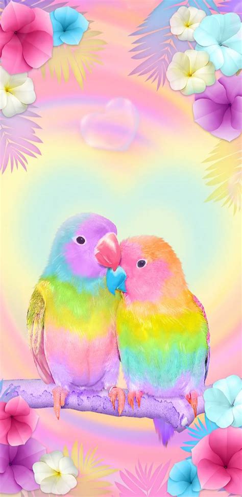 Pink Love Birds Wallpapers Ntbeamng