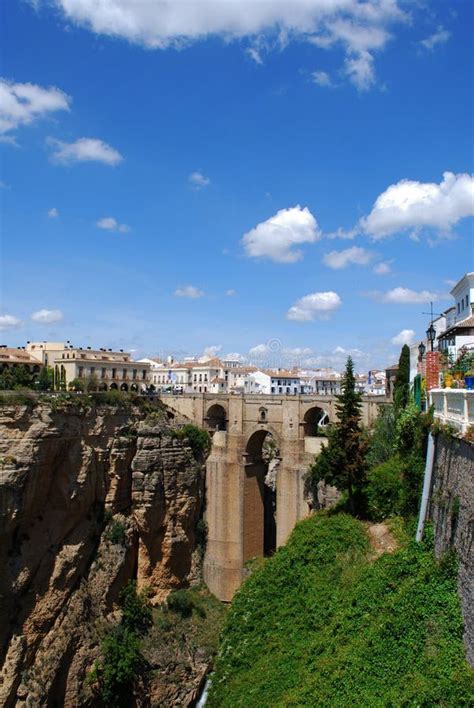 The New Bridge Ronda Spain Stock Photo Image Of Holiday Europe