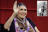 Native American activist Sacheen Littlefeather, best known for his ...