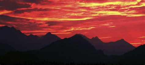 Mountain Sunset Art Canvas Prints And Wall Art Icanvas