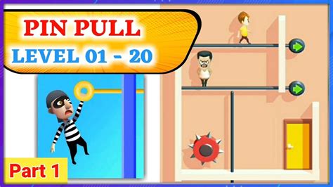 Pin Pull Gameplay Walkthrough All Levels To Part Android Youtube