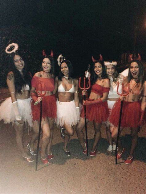 Pin By C E R I S E 🍒 On Fantasias Cute Group Halloween Costumes Halloween Costumes Friends