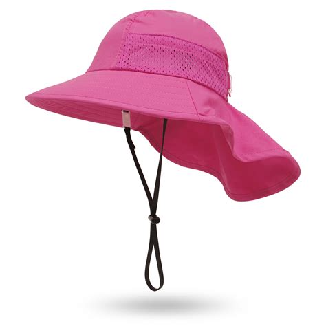 Maandbaby Toddler Kid Sun Hat Girls Boy Wide Brim Bucket Hat Breathable