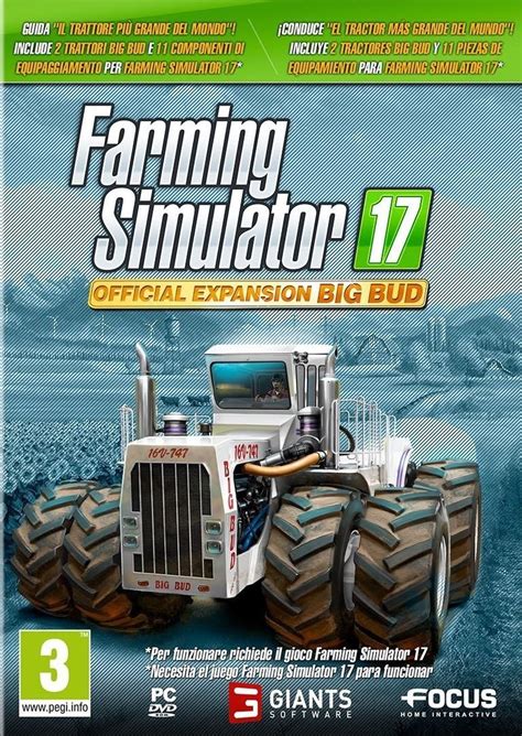 Game Pc Focus Farming Simulator 17 Official Expansion Big Bud Amazon