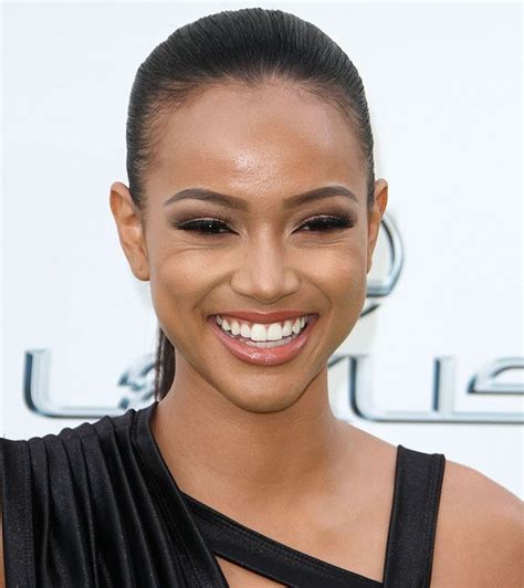 Karrueche Tran Boosts Height With Sexy Feet In Ankle Lock Shoes