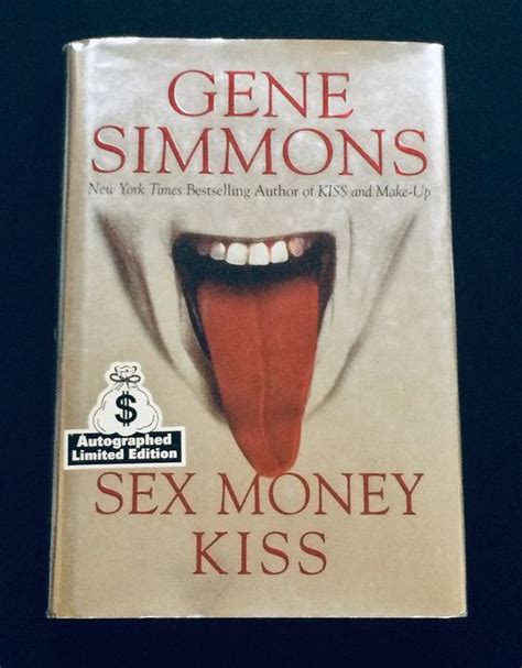 Gene Simmons Kiss Authentic Signed Book Sex Money Catawiki