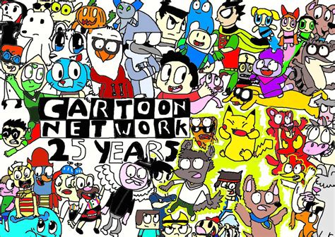 Cartoon Network 25th Anniversary By Jeremenchi On Deviantart